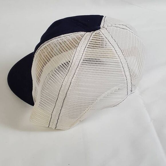Vintage Lorsban Insecticides Patch Trucker Hat Blue White Mesh Snapback Size-A-J - Picture 6 of 6